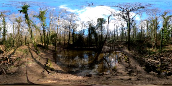 The Old Swimming Pool, Highwoods, Bexhill (360 panorama)