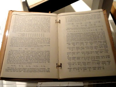 The Elements of Cryptanalysis by William Friedman, published 1923 - National Cryptologic Museum - DSC07703