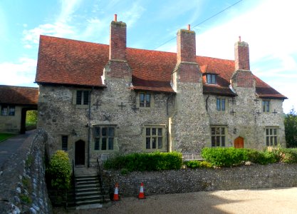 The Old Parsonage, Ocklynge Road, Old Town, Eastbourne (NHLE Code 1190560) (October 2012, from East)