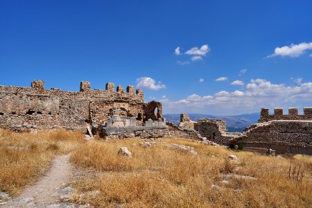 The interior of the citadel of Argos (Larissa Castle) on September 5, 2020 photo