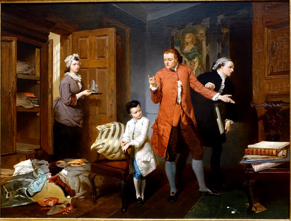 The Painter's First Work, by Marcus C. Stone, England, 1862, oil on canvas - California Palace of the Legion of Honor - San Francisco, CA - DSC02927