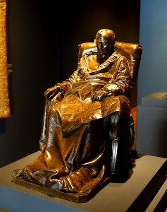 The Last Days of Napoleon by Vincenzo Vela, after 1867, patinated bronze - Montreal Museum of Fine Arts - Montreal, Canada - DSC08782