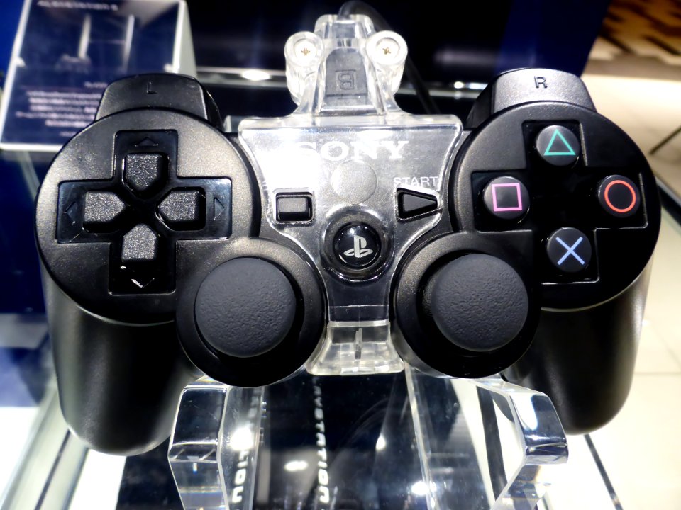 The controller of PLAYSTATION3