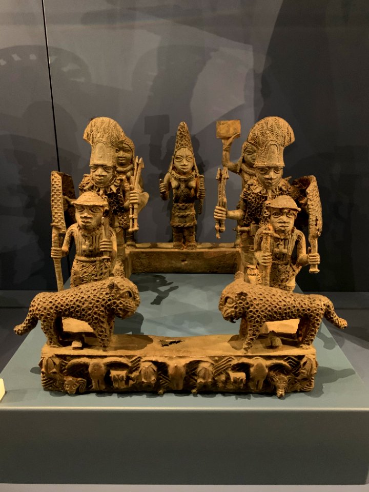 The Iyoba and her attendants, Benin, Nigeria, 17th-18th century