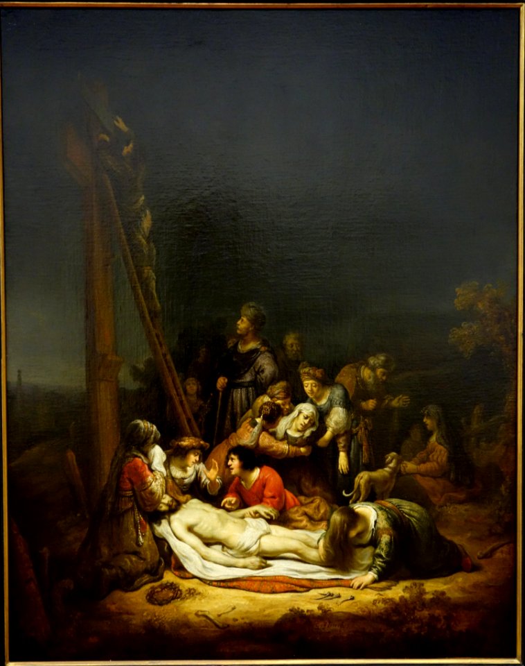 The Lamentation by Govaert Flinck, 1637, oil on canvas - National Museum of Western Art, Tokyo - DSC08229
