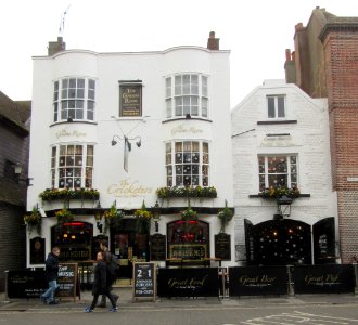 The Cricketers pub, Black Lion Street, The Lanes, Brighton (NHLE Code 1380002) (December 2016) (2)