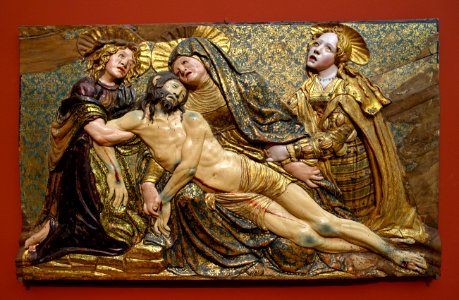 The Lamentation of Christ, by Juan de Valmaseda, c. 1525, walnut - Bode-Museum - DSC02961