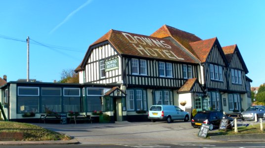 The Downs Hotel, Warren Road, Woodingdean (October 2011)
