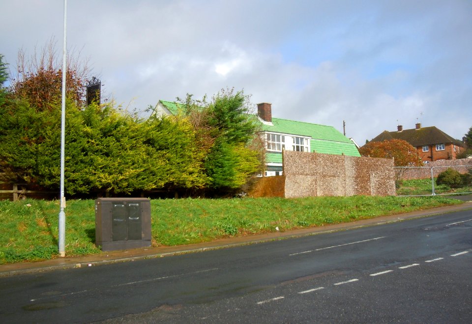 The Downsman pub (opened 1956, closed 2014, demolished 2018), Hangleton Way, Hangleton (October 2017) (9)