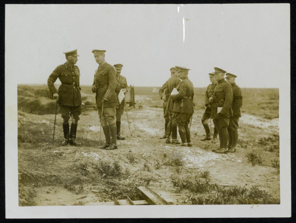 The King of the Belgians on the battlefield, Bestanddeelnr 158-0268