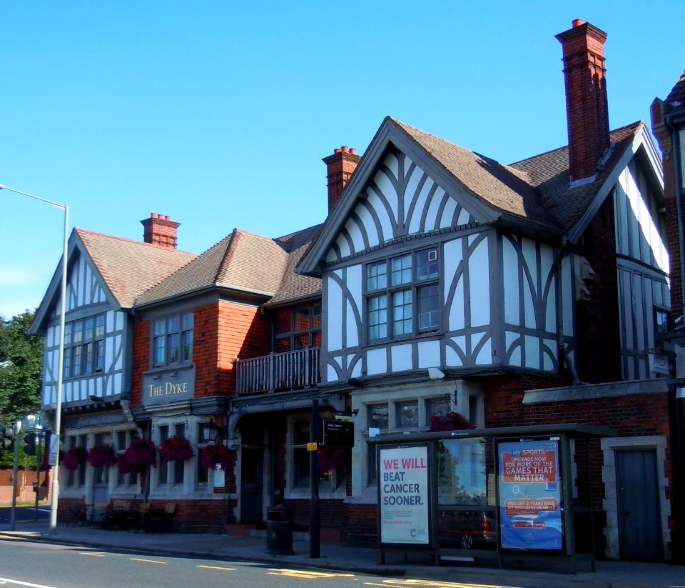 The Dyke Pub, Dyke Road, Brighton (August 2014)