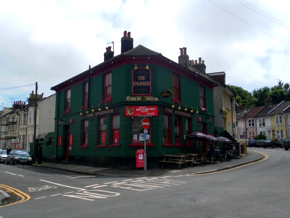 The Engineer, Argyle Road, Brighton (July 2012)