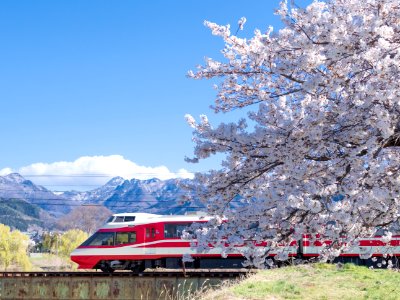 The northern Shinano in spring photo