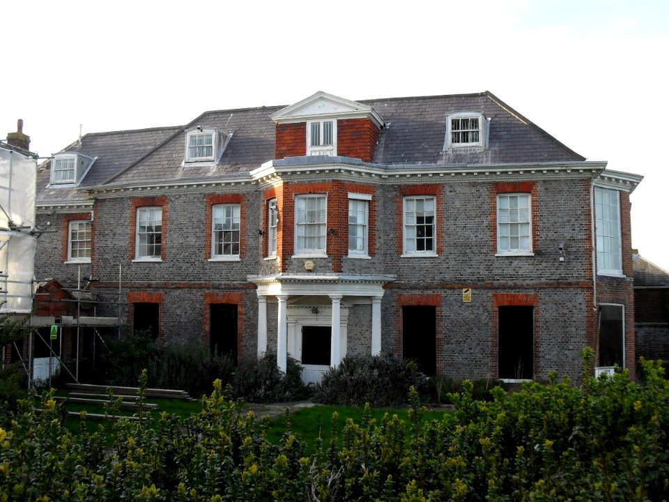 The Manor House (former Towner Art Gallery), Church Street, Old Town, Eastbourne (NHLE Code 1043667) (April 2011)