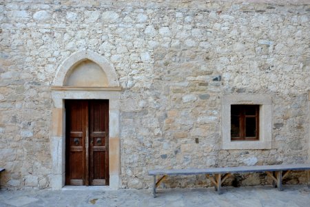 The old church of Myrtos 01 photo