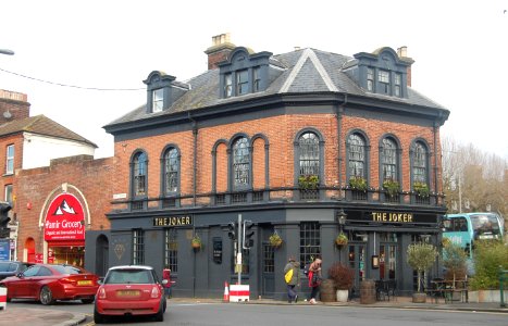 The Joker pub, 2 Preston Road, Preston Circus, Brighton (February 2020)