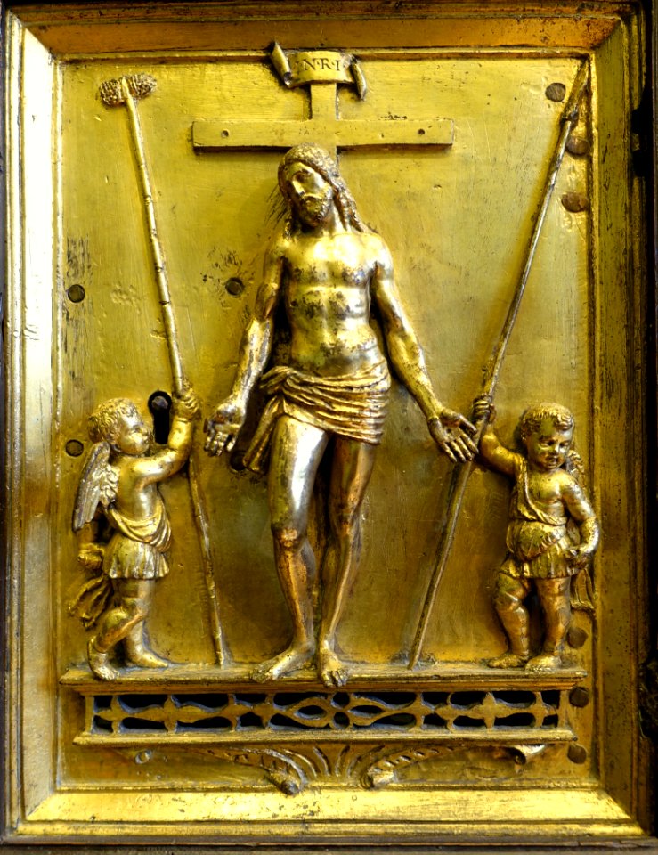 The Man of Sorrows, Venice, early 16th century, brass - Bode-Museum - DSC02530