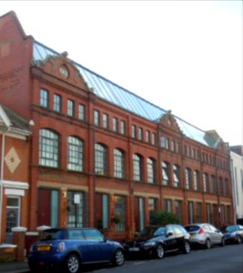 The Old Maynards Sweet Factory, 80 Stoneham Road, Poets' Corner, Hove (October 2014) (2)