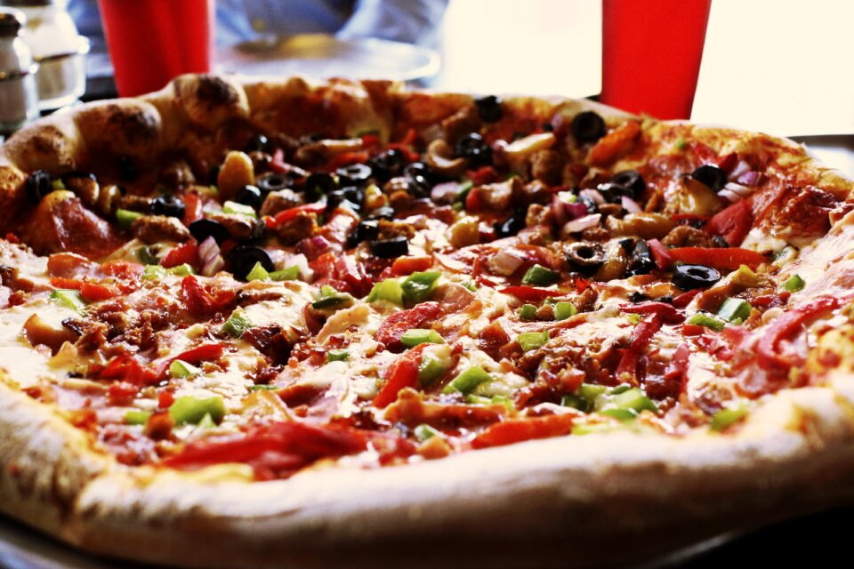 Pepperoni pizza tasty crust