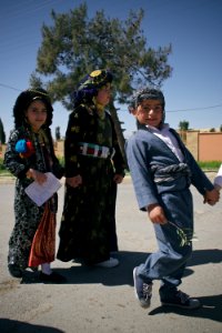 The parade and festival for Palm Sunday in 2018 in alQosh, a Chaldean Catholic town 15