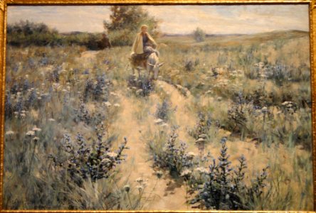 The Flight into Egypt by George Hitchcock - Renwick Gallery - DSC08411