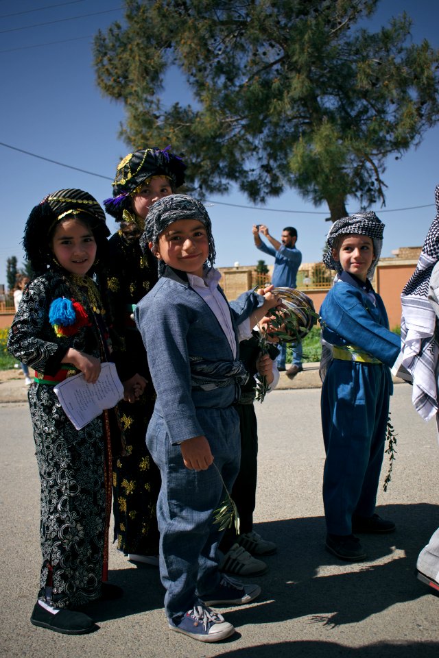 The parade and festival for Palm Sunday in 2018 in alQosh, a Chaldean Catholic town 14