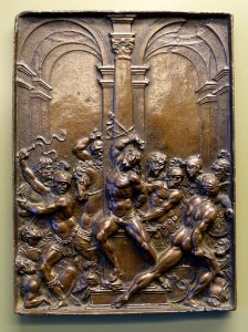 The Flagellation of Christ, Galeazzo Mondella (Moderno), late 15th to mid 16th century AD, bronze - Bode-Museum - DSC02510