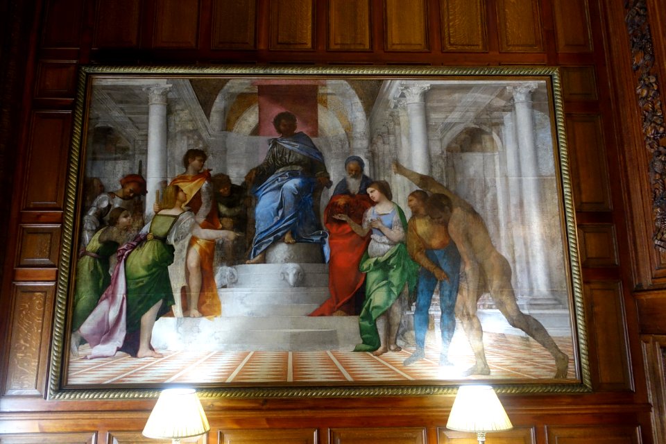 The Judgement of Solomon by Sebastiano del Piombo, c. 1505-1510 - Dining Room - Kingston Lacy - Dorset, England - DSC03417