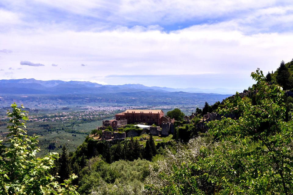 The Palace of Mystras on 15 May 2019