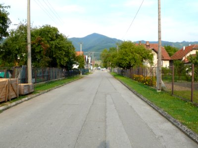 The Osloboditelov street in village Krpelany - Slovakia 04
