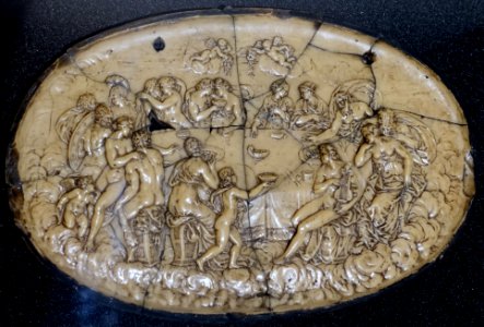 The Feast of the Gods, after a bronze by Gugliemo della Porta, in production by 1773, wax model - Wedgwood Museum - Barlaston, Stoke-on-Trent, England - DSC09584