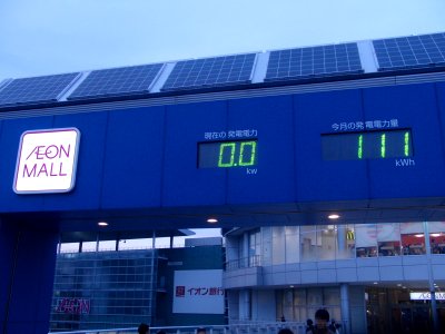 The gate of AEON MALL Itami