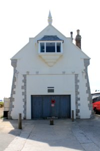 The Old Life Boat House And Slip Way