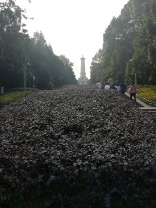 The Martyr's Monument at Hunan Martyr's Park, 25 February 2018