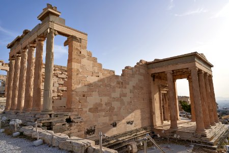 The Erechtheion on May 19, 2020