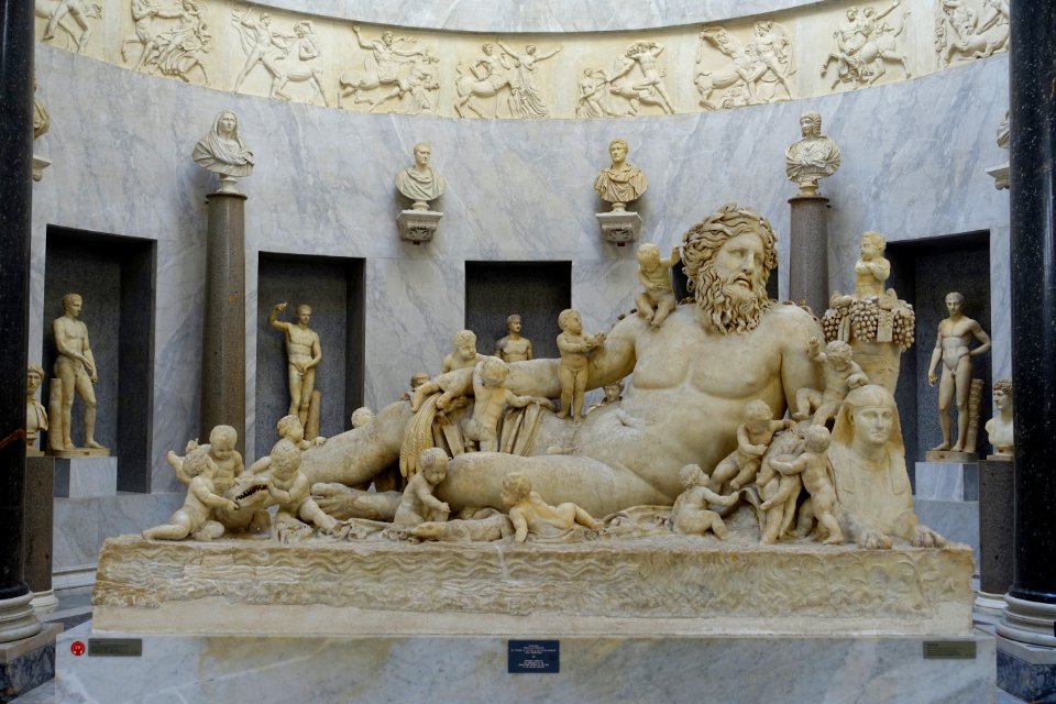 The Nile, inv. 2300 - Braccio Nuovo, Museo Chiaramonti - Vatican Museums - DSC00913