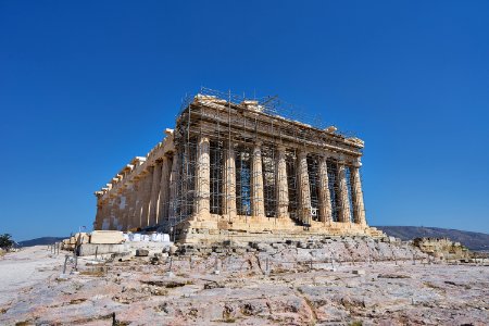 The Parthenon on 30 July 2020