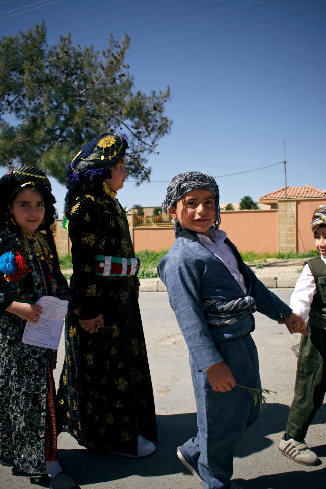 The parade and festival for Palm Sunday in 2018 in alQosh, a Chaldean Catholic town 16