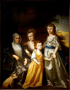 The Hartley Family by Henry Benbridge, American, c. 1787, oil on canvas - Princeton University Art Museum - DSC06915