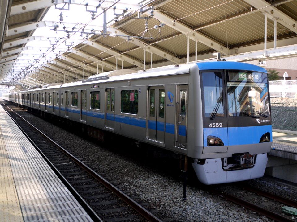 The first Semi Express at Haruhino