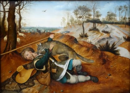 The Good Shepherd (1616) by Pieter Brueghel the Younger
