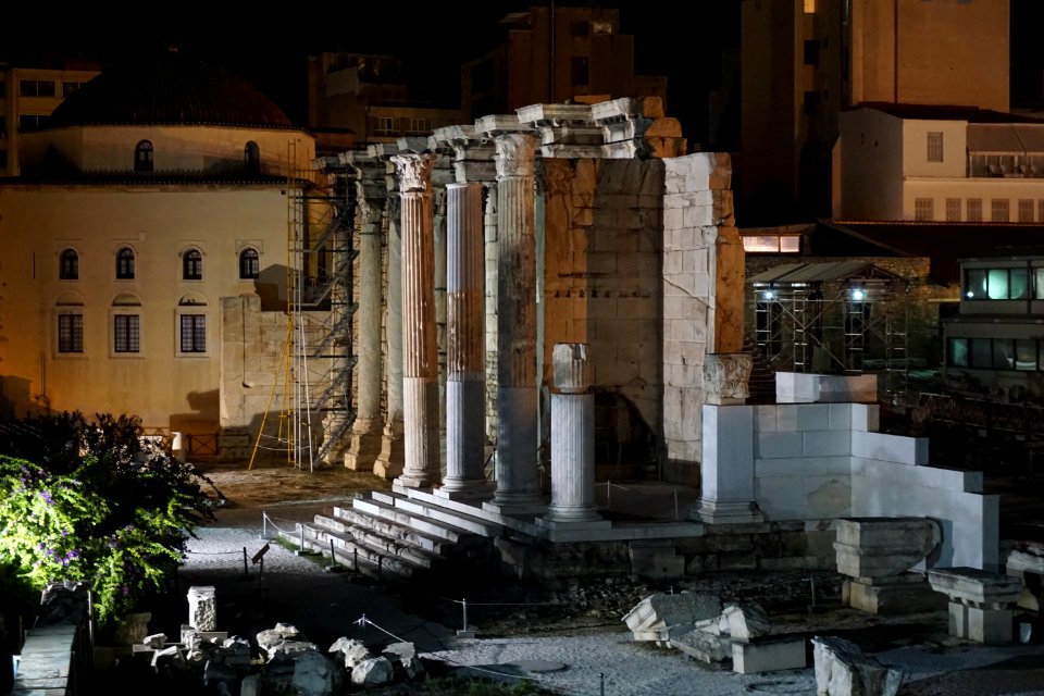 The Library of Hadrian. 2nd cent. A.D