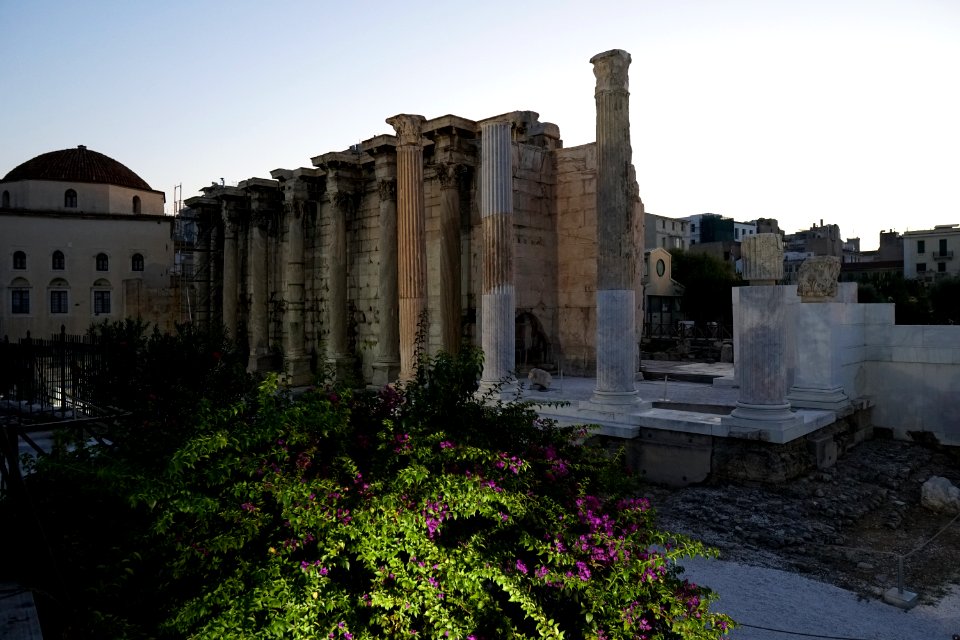 The Library of Hadrian in Athens