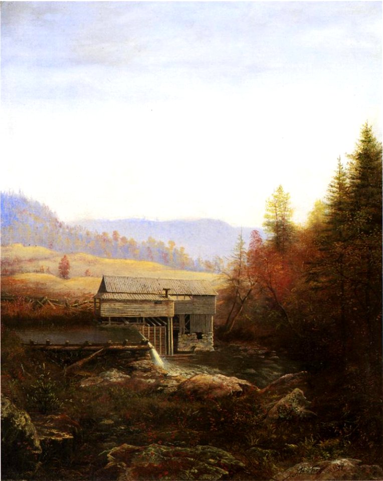 The Old Saw Mill - James Hope, 1878