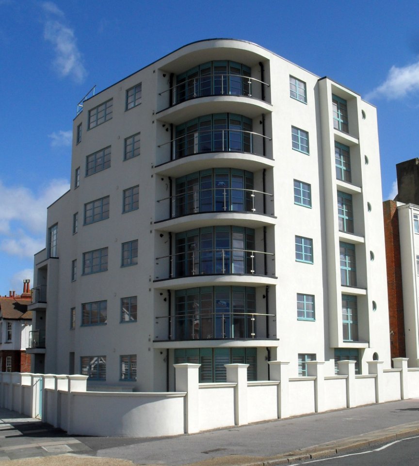The Mirage Apartments, Kingsway, Hove (August 2010)