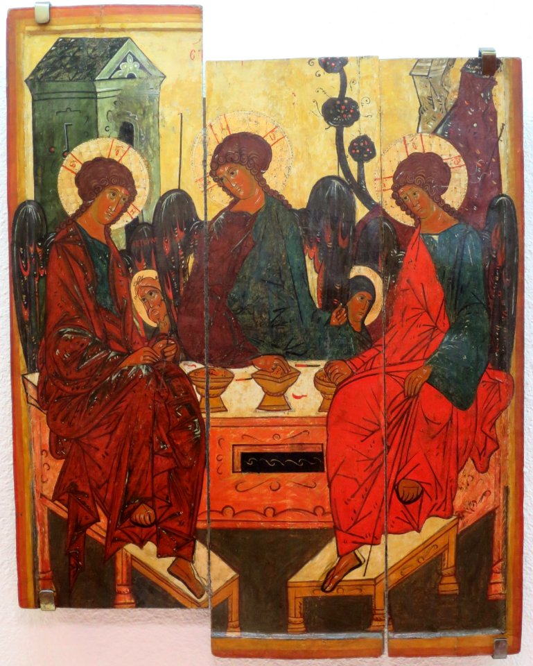 The Holy Trinity, 16th century, Arkhangelsk Regional Museum of Fine Arts
