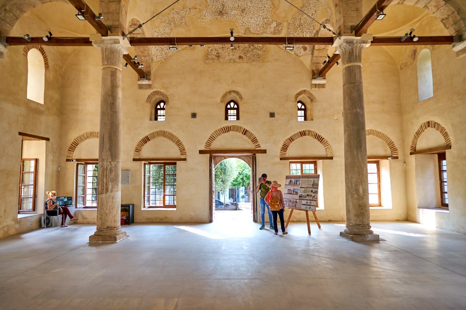 The Fethiye Mosque (interior) on August 2, 2020