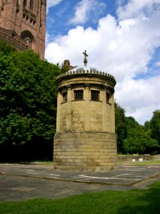 The Huskisson Monument, Liverpool