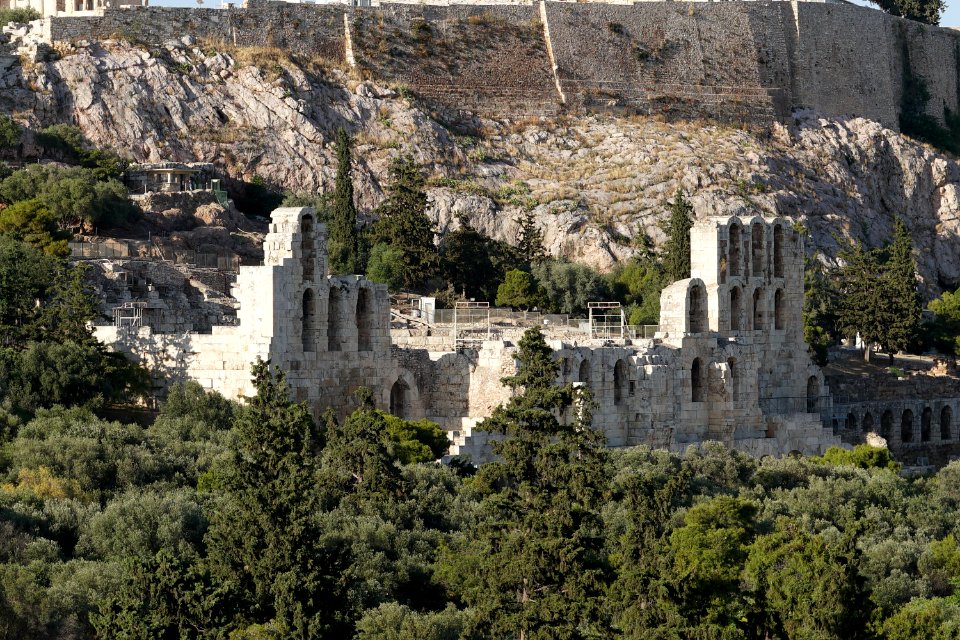 The Odeon of Herodes Atticus on June 9, 2020