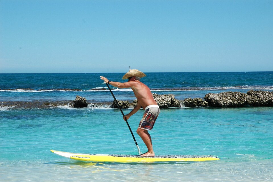 Summer paddle sport